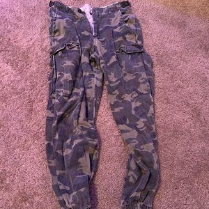 Camo cargo pants